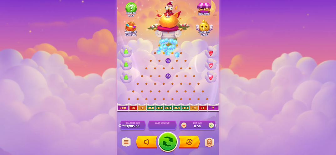 Chicken Plinko thema